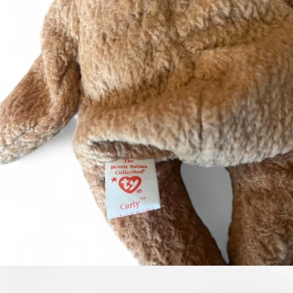 Vintage Ty Beanie Baby Curly in excellent condition